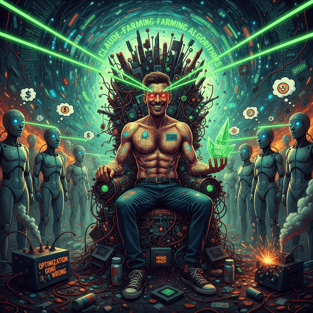 peak 2026 self-improvement: 50 AI slaves and brain lasers or bust