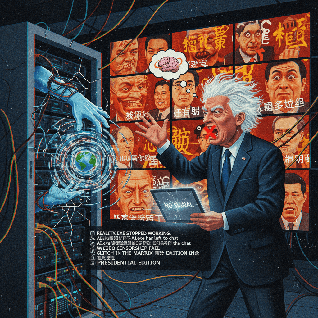 When reality is too cursed for the algorithm to process