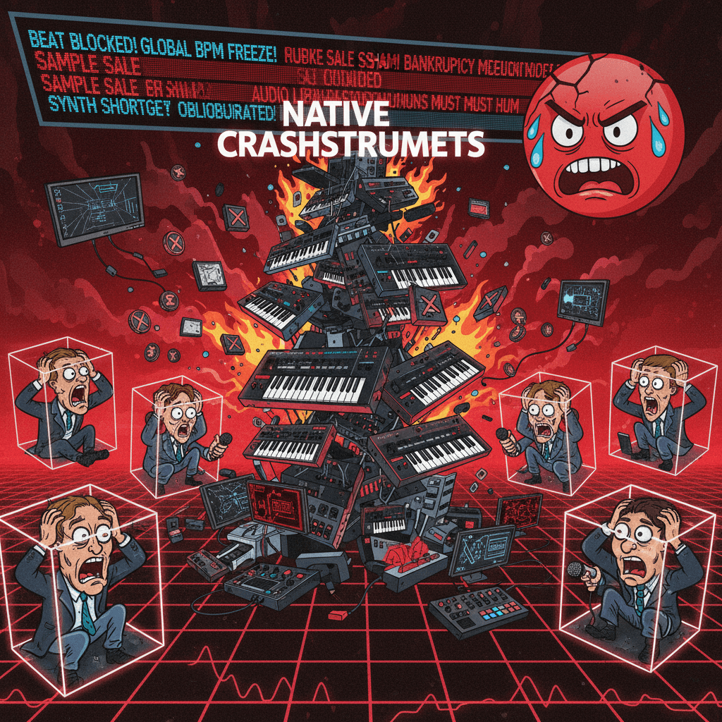 Native Instruments goes broke, producers panic in 4/4 time