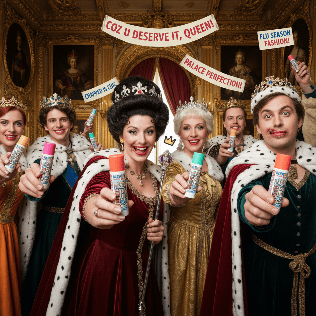 royals love chapped lips: a product review nobody asked for