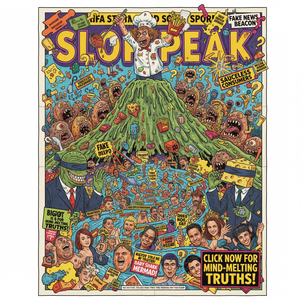 Peak unhinged tabloid slop, no sauce provided