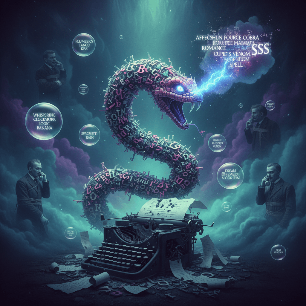 love enforcement hiss: when autocorrect meets a fever dream