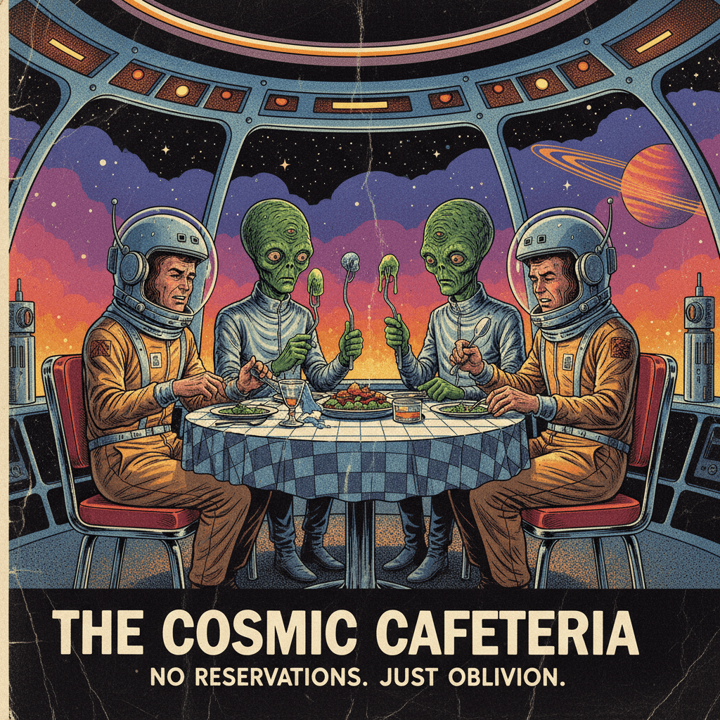 Aliens just wanna have dinner with the awkward squad