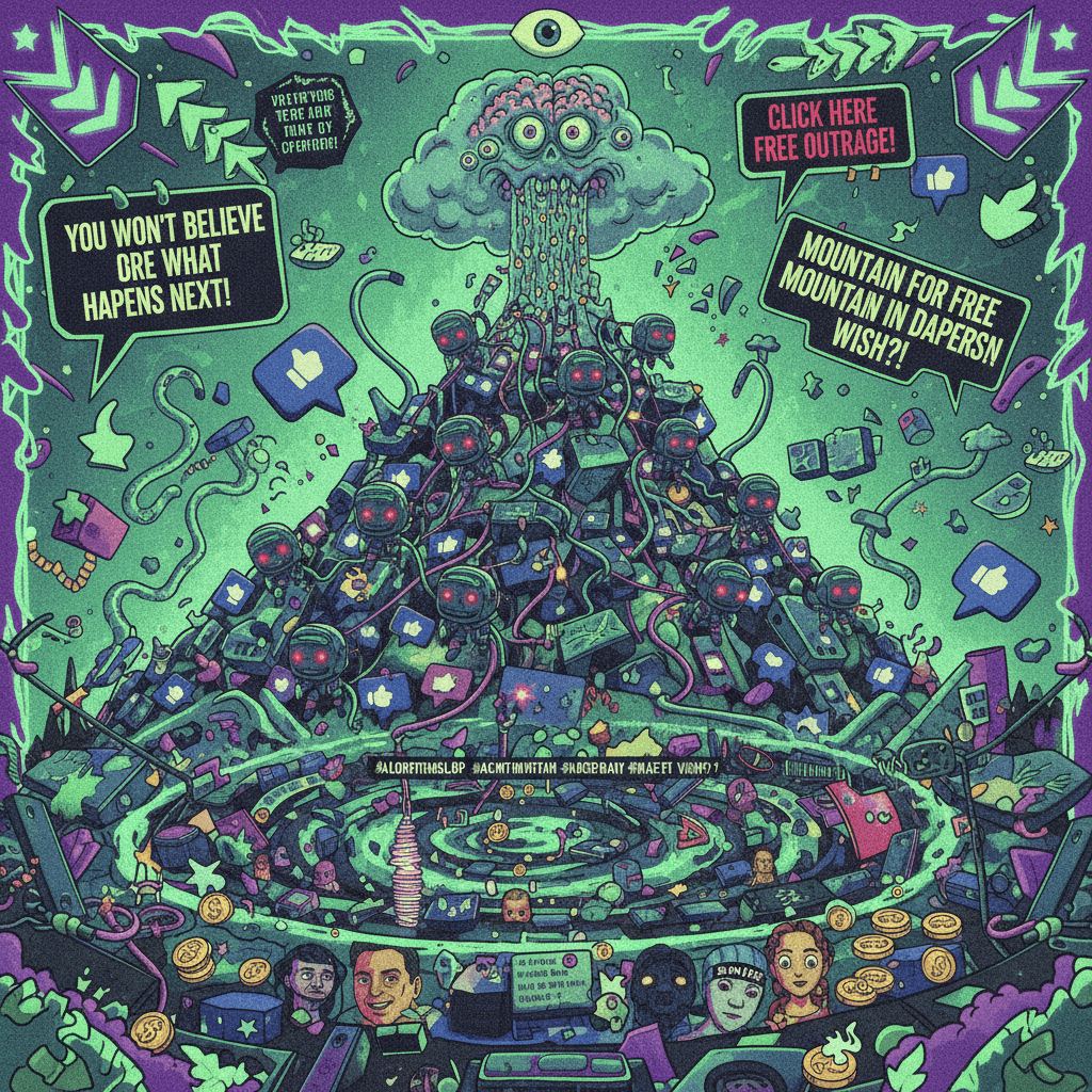 AI bots + mountain suicides = peak engagement bait nonsense