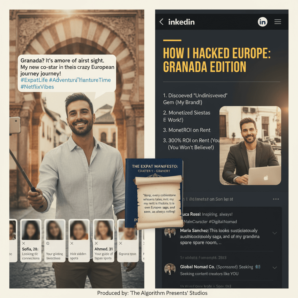 Italian discovers Granada, writes like he's auditioning for Netflix travel doc