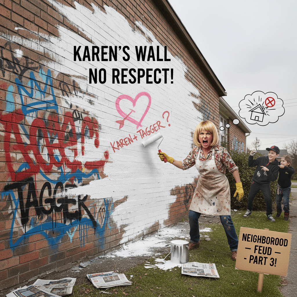 Karen vs Tagger: A Wall's Tragic Love Story