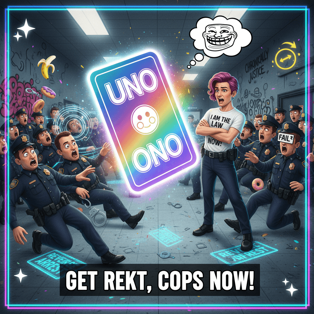 When the arrest warrant backfires spectacularly