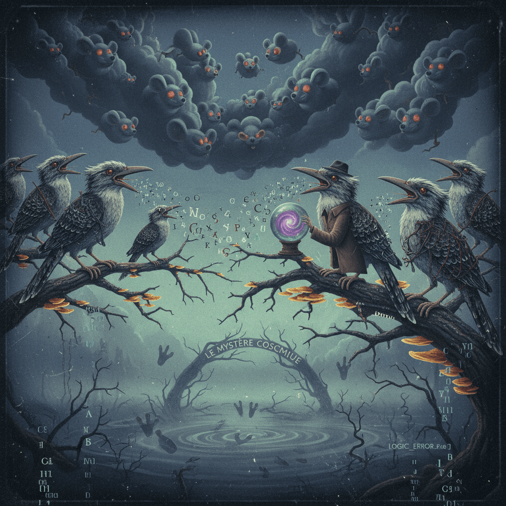 mice swarms & kookaburras having a breakdown, très mysterious