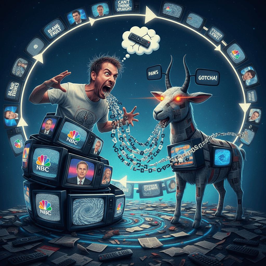 guy blames NBC for his inability to form coherent sentences