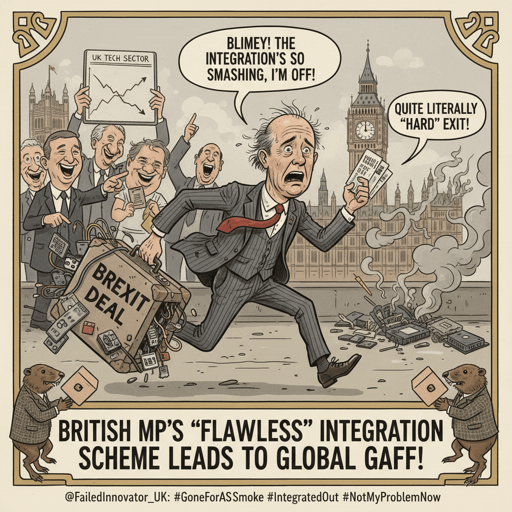 Integration so good he literally left the country