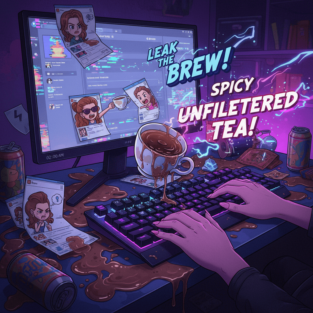 Unhinged OnlyFans tea threat posted at 2am on a Friday