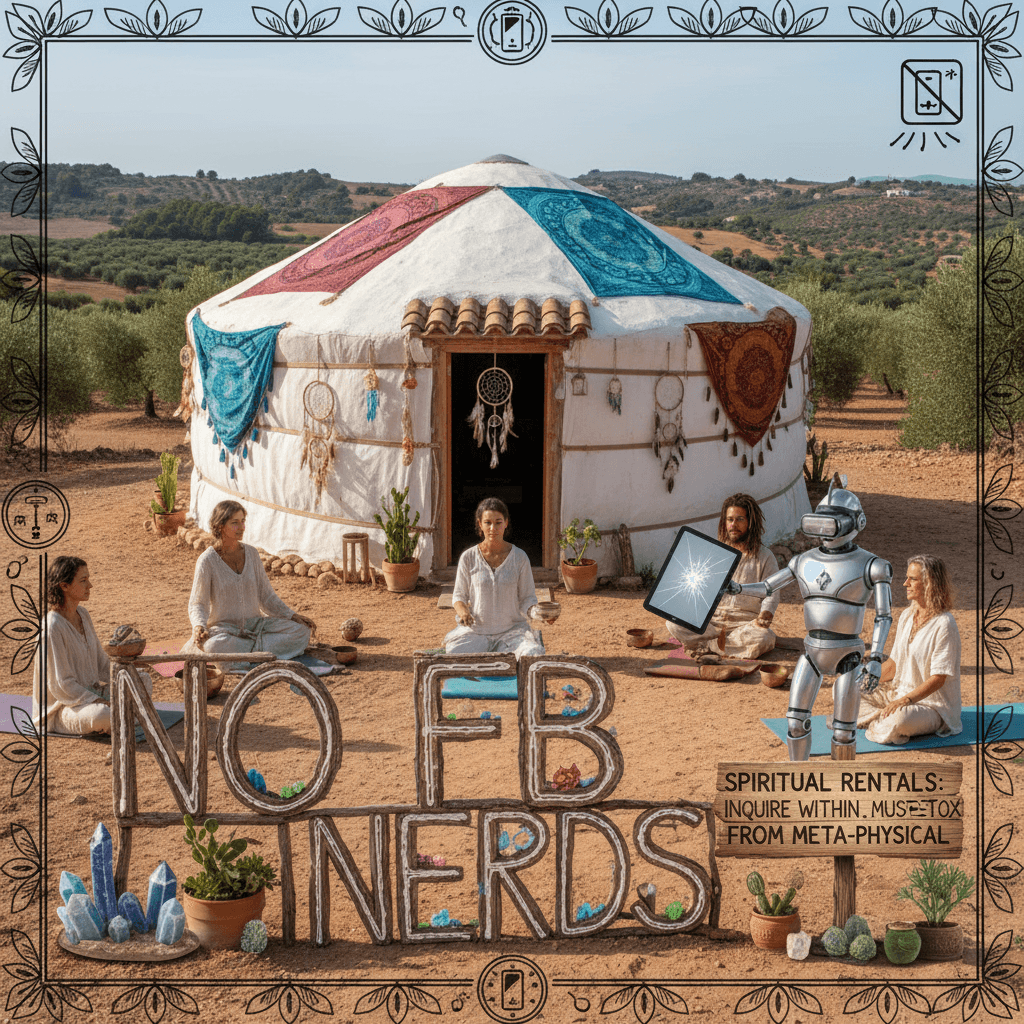 Spanish yurt commune seeks spiritually-aligned renters, pls no FB nerds