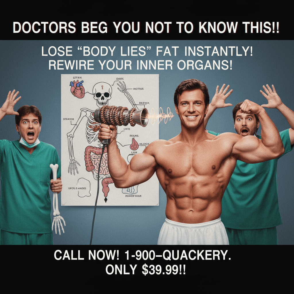 One weird trick: surgeons hate him (and basic anatomy)