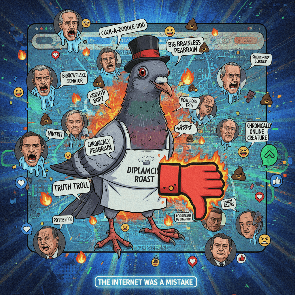 Political Twitter at its most unhinged and unnecessarily offensive