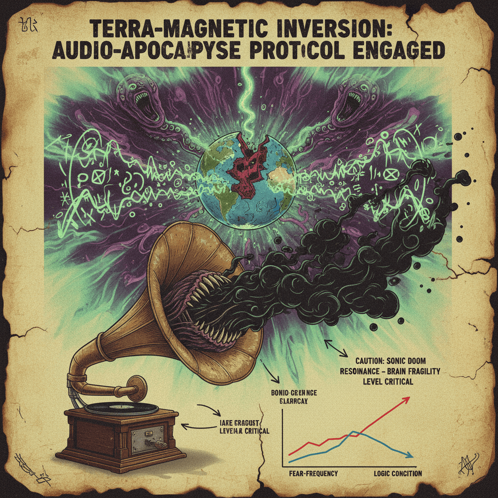 Earth's magnetic field flipped and all we got was this scary noise