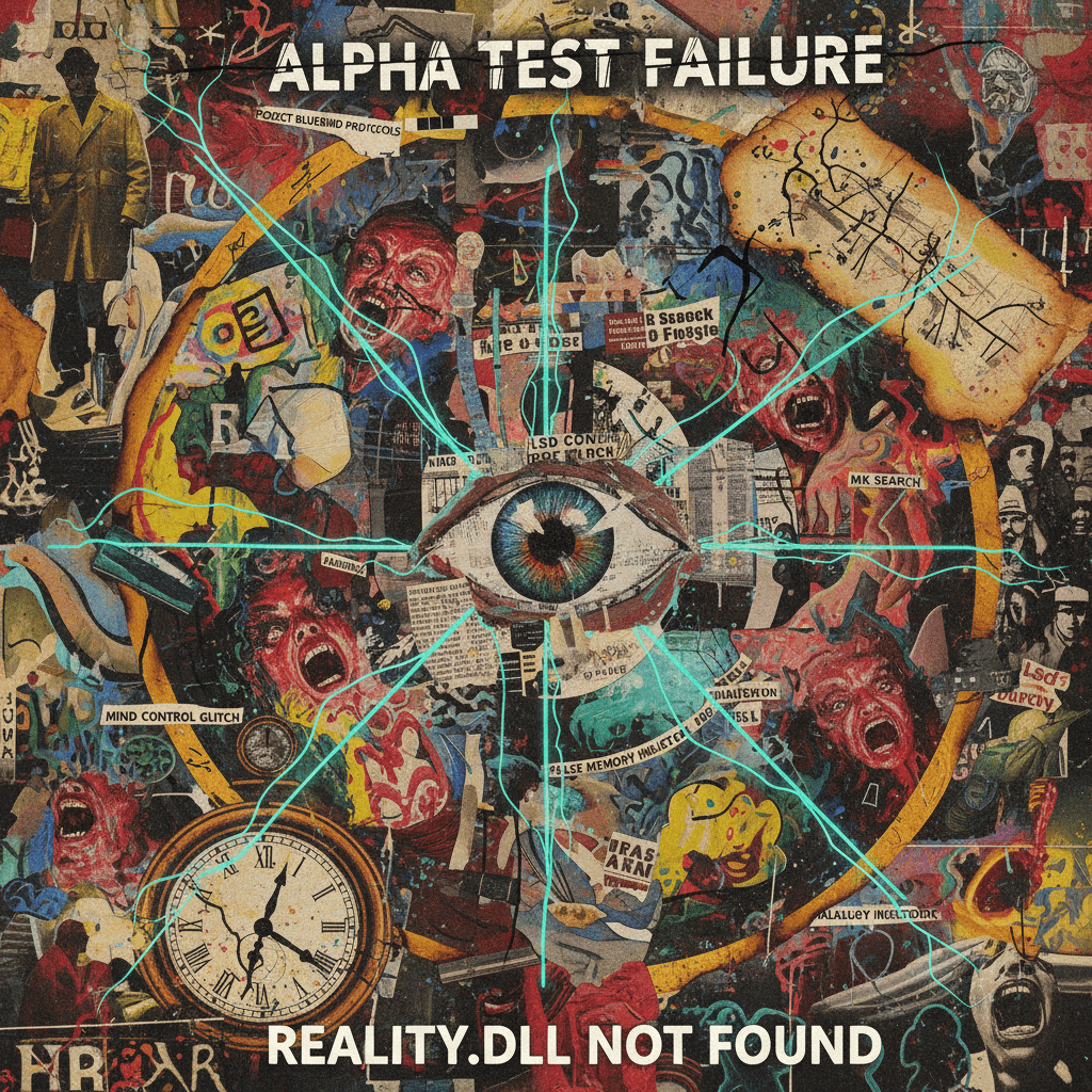 mk-ultra meets abstract expressionism, no coherence required