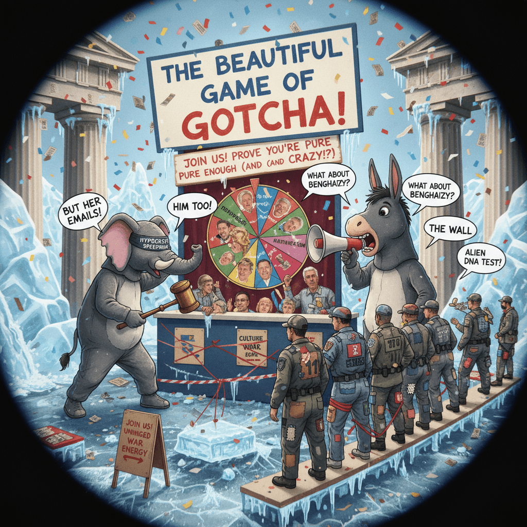 ICE recruitment standards: a beautiful game of gotcha politics