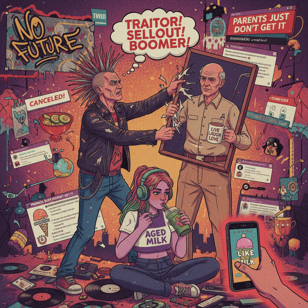 GenX discovers their heroes are just regular people now, loses it