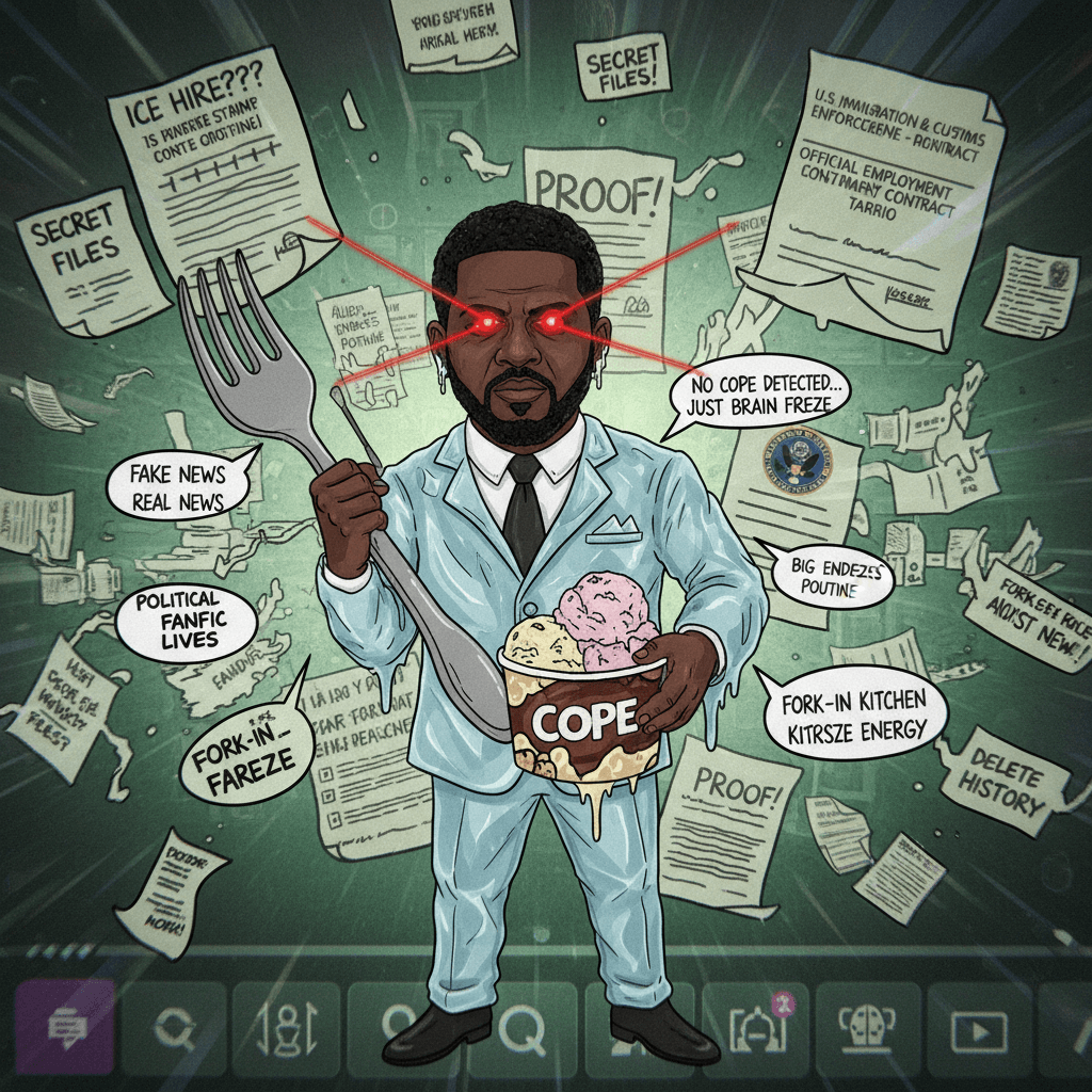 leaked documents show tarrio hired by ice, definitely real, no cope detected