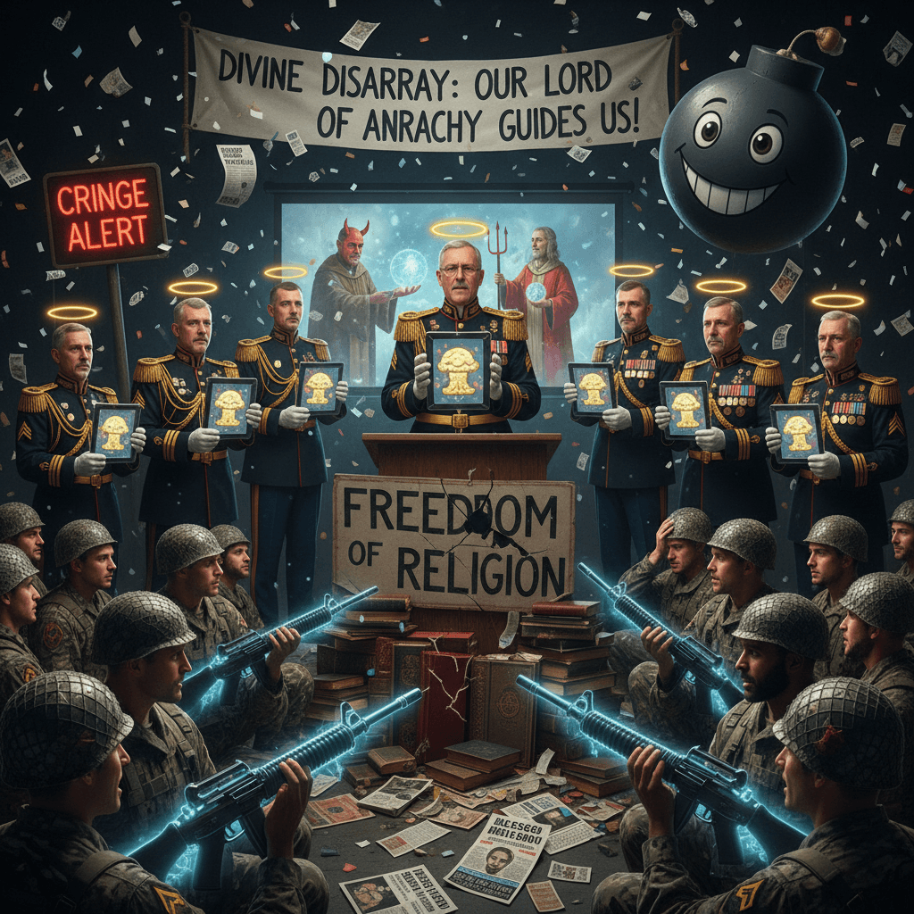 Generals allegedly preaching Armageddon to troops; blessed chaos