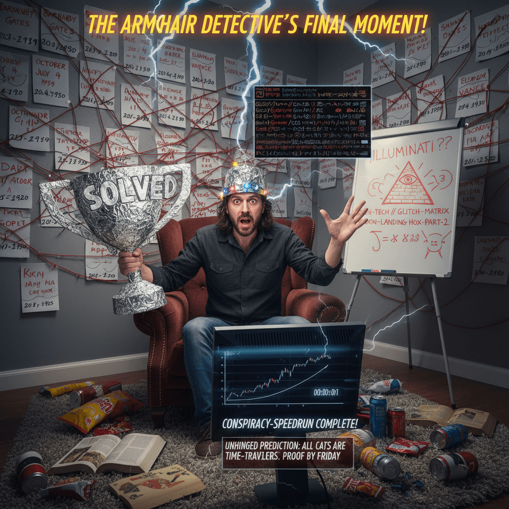 guy who watched one podcast episode thinks he solved it