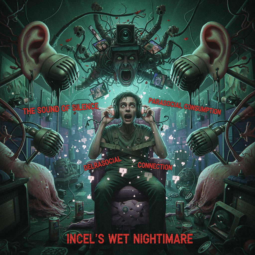 lonely guy's ASMR obsession becomes a fever dream, somehow this is a horror film