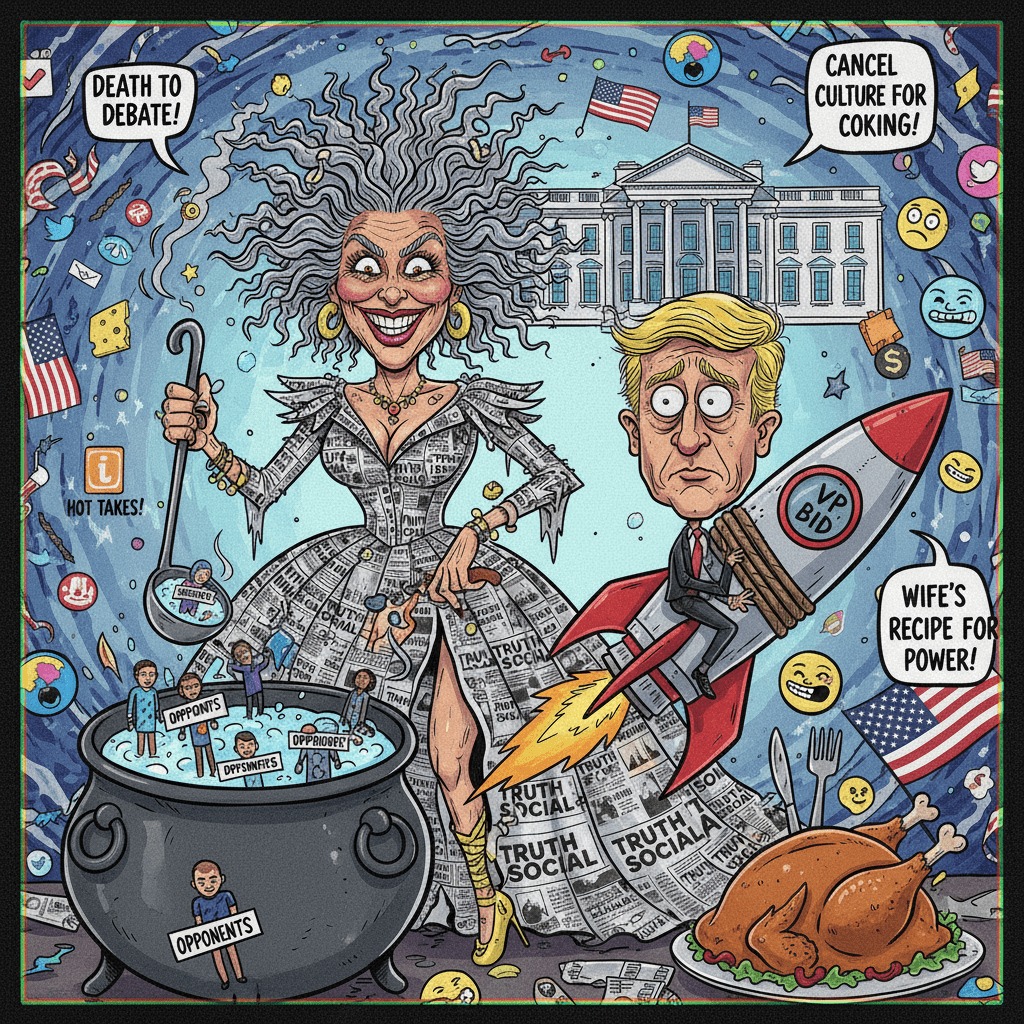 jd vance's wife apparently chill with his murder agenda