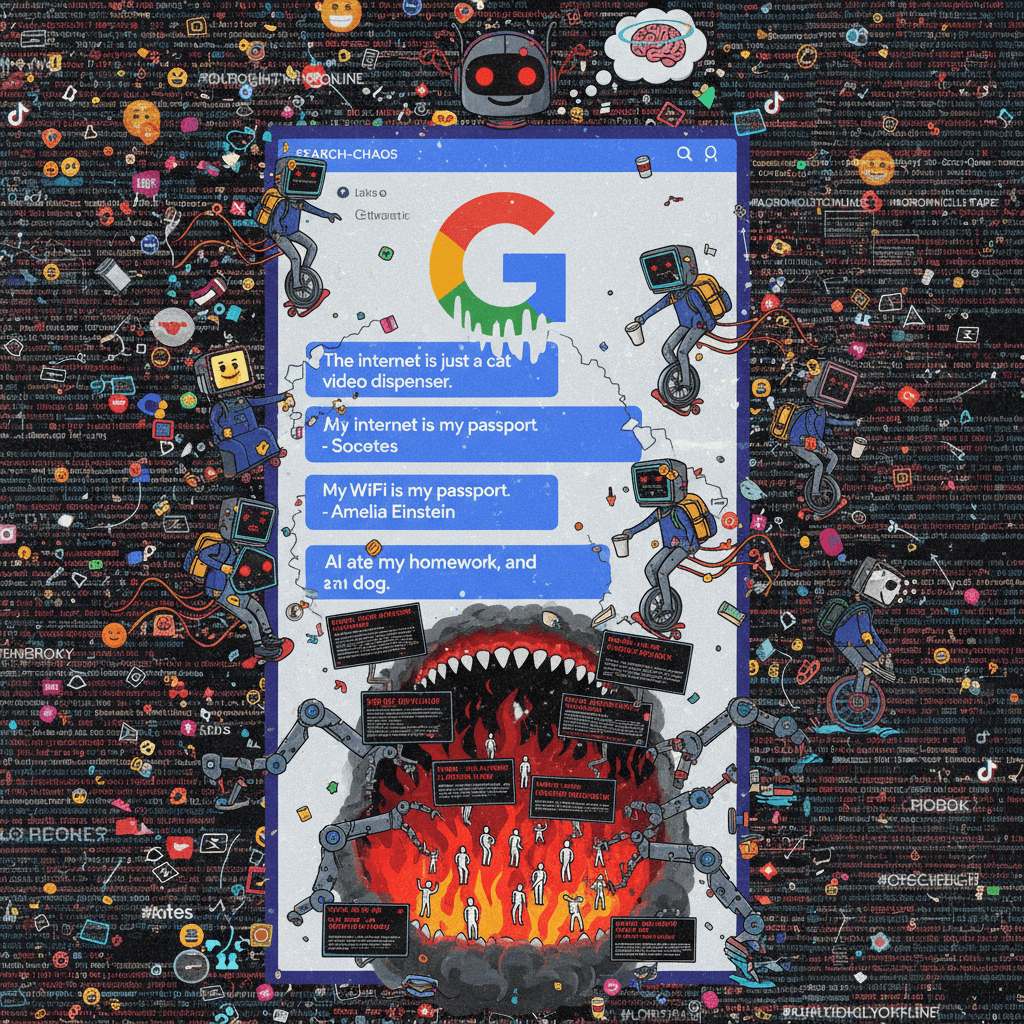 Google's fever dream: fake quotes, digital nomads, and AI job apocalypse