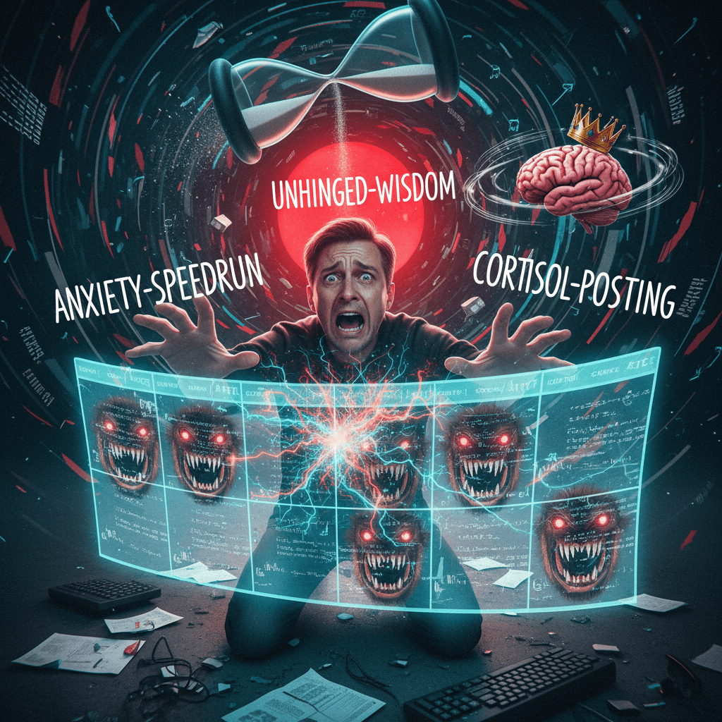 body's threat detection has no chill, treats spreadsheets like apex predators