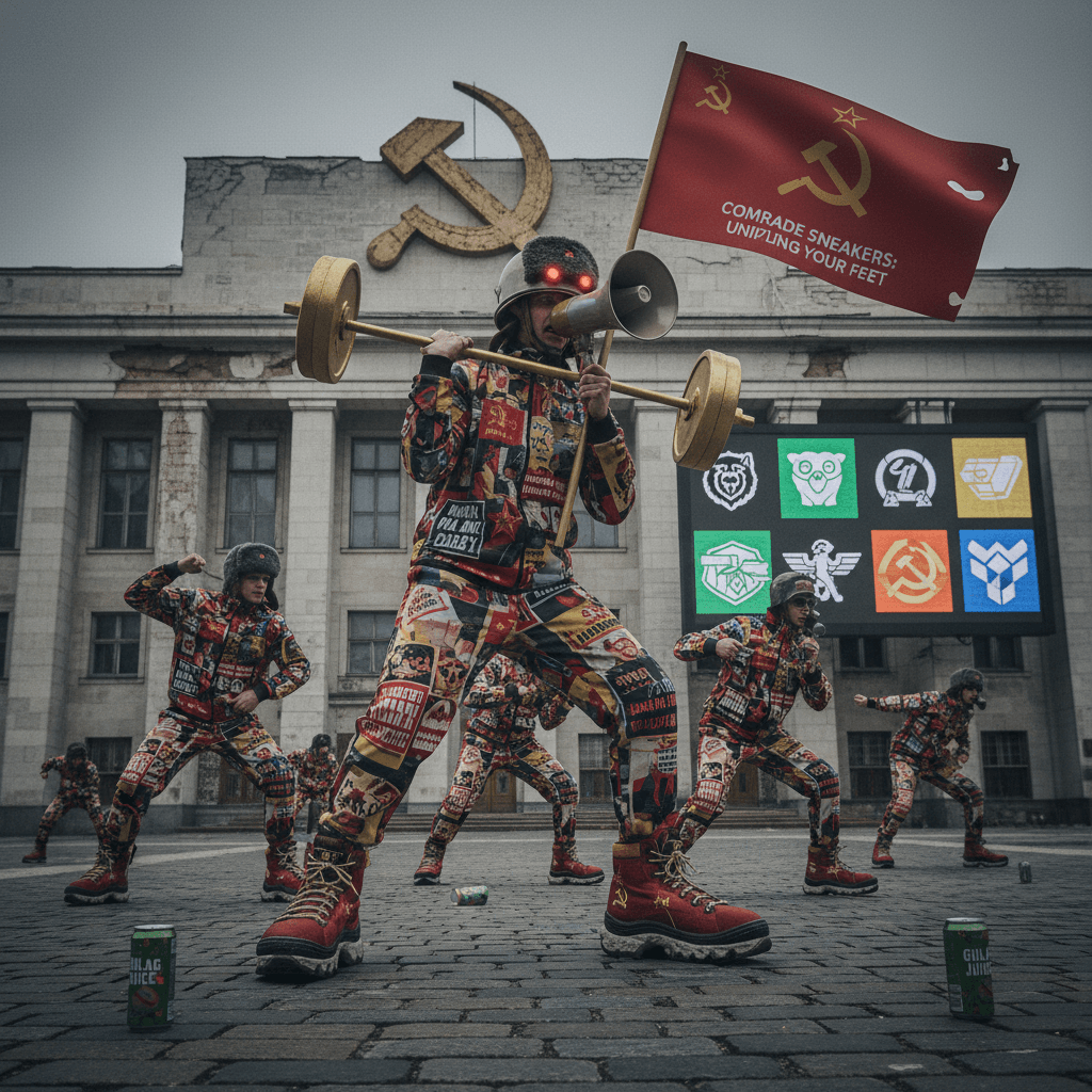 comrade sneakers: where totalitarianism meets athleisure