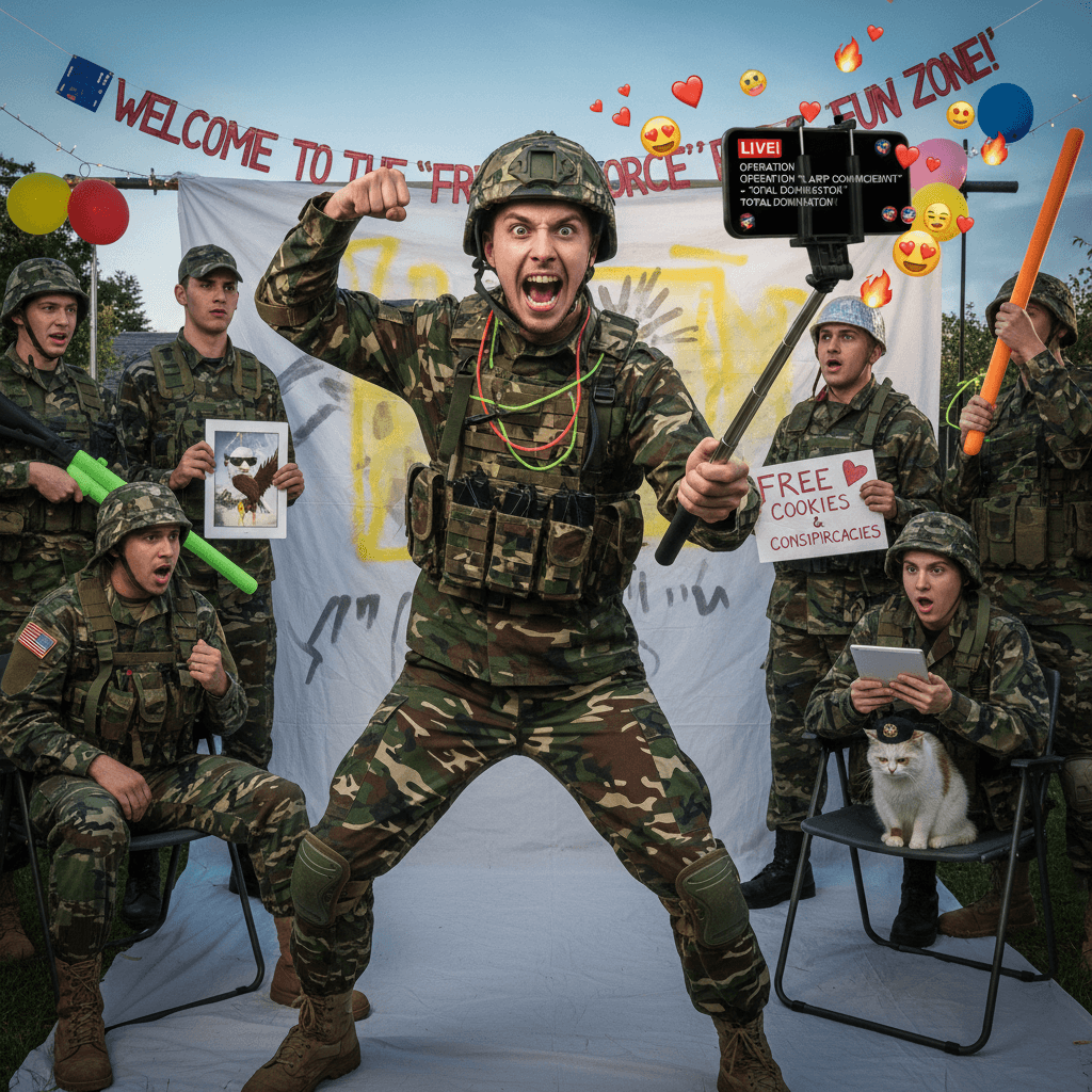 When infiltrating militias is your personality trait