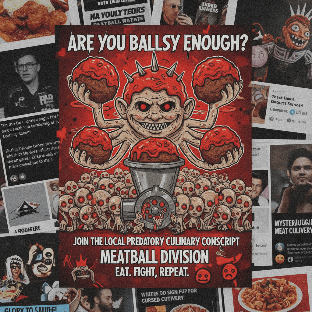 Local Predatory Scumbag Rulers wants YOU to join their meatball division