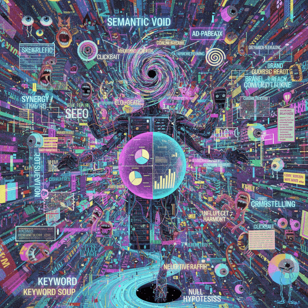 AI discovered SEO keyword lists and experienced an existential crisis