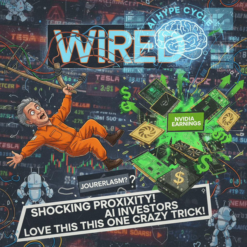 Wired throws Epstein next to Nvidia earnings, calls it journalism