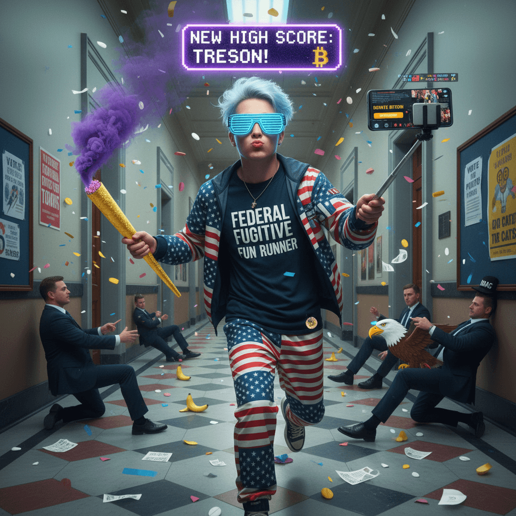 Speedrunning a federal crime for the bit