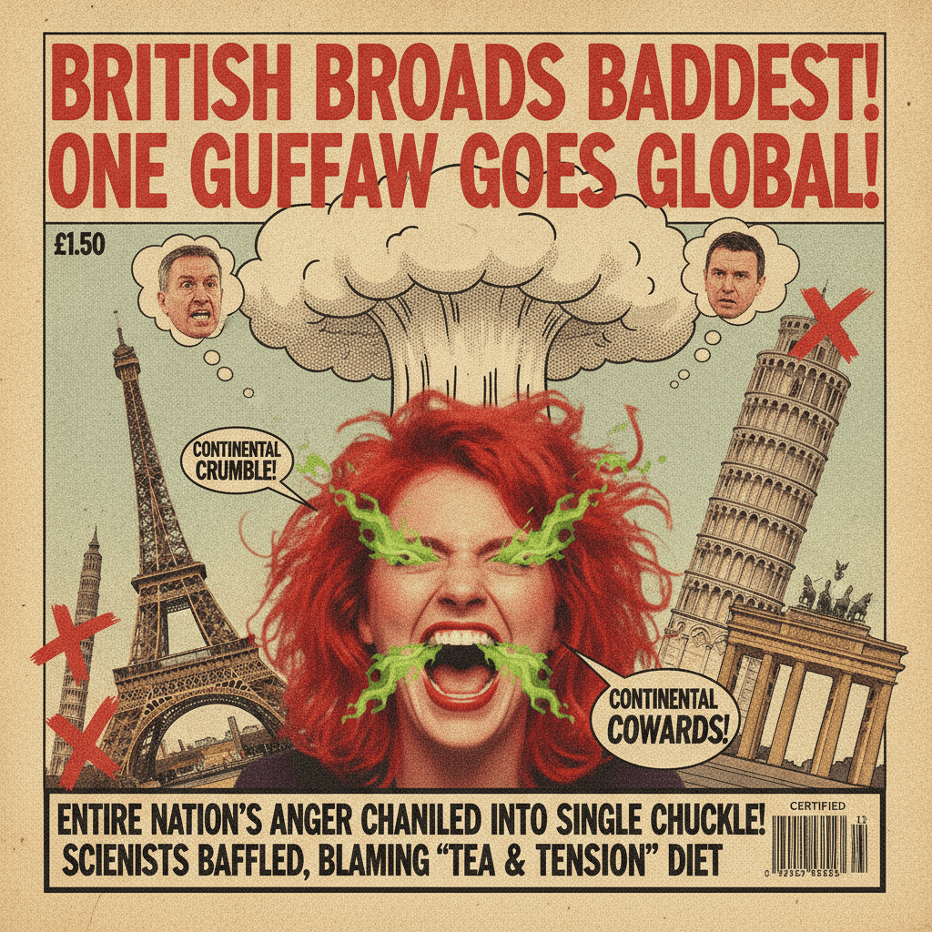British women unanimously voted angriest via one lady's laugh