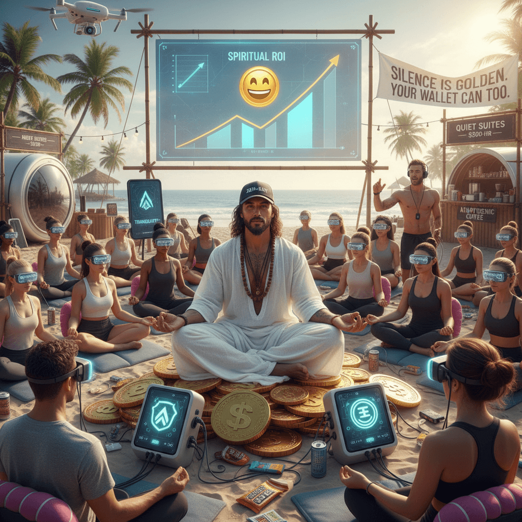 150hrs in Bali to teach people to sit quietly and charge premium prices