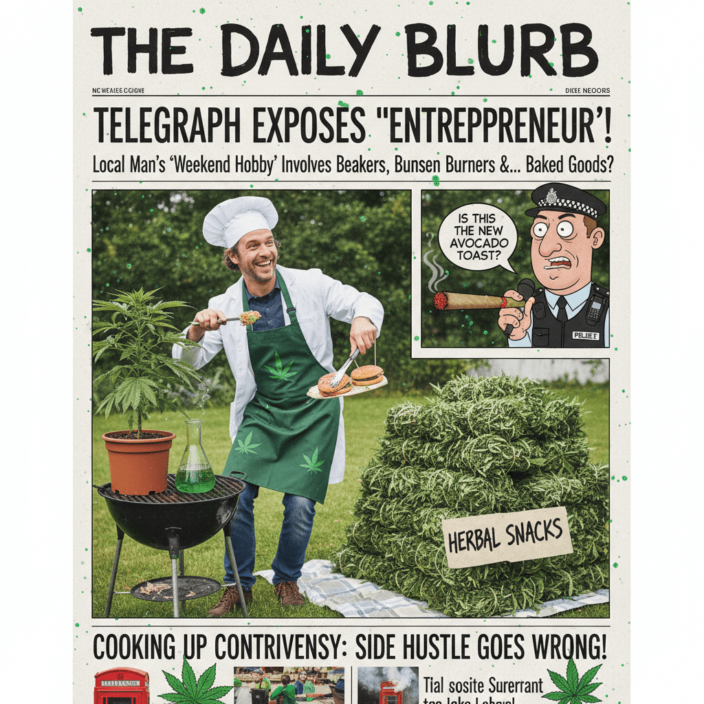 Telegraph accidentally made drug manufacturing look like a side hustle