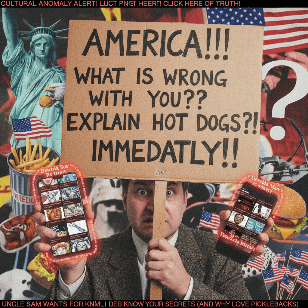 Foreigner's exasperated PSA: America explain yourselves immediately