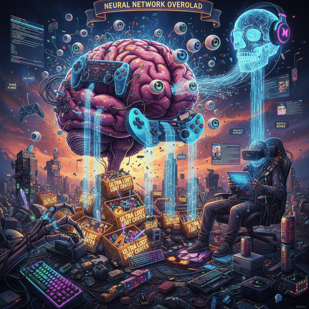 someone's gaming dopamine receptors achieved sentience