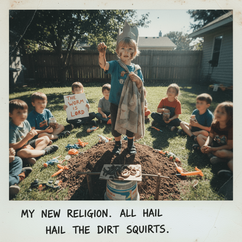 Kid really said worm evangelism was a personality trait