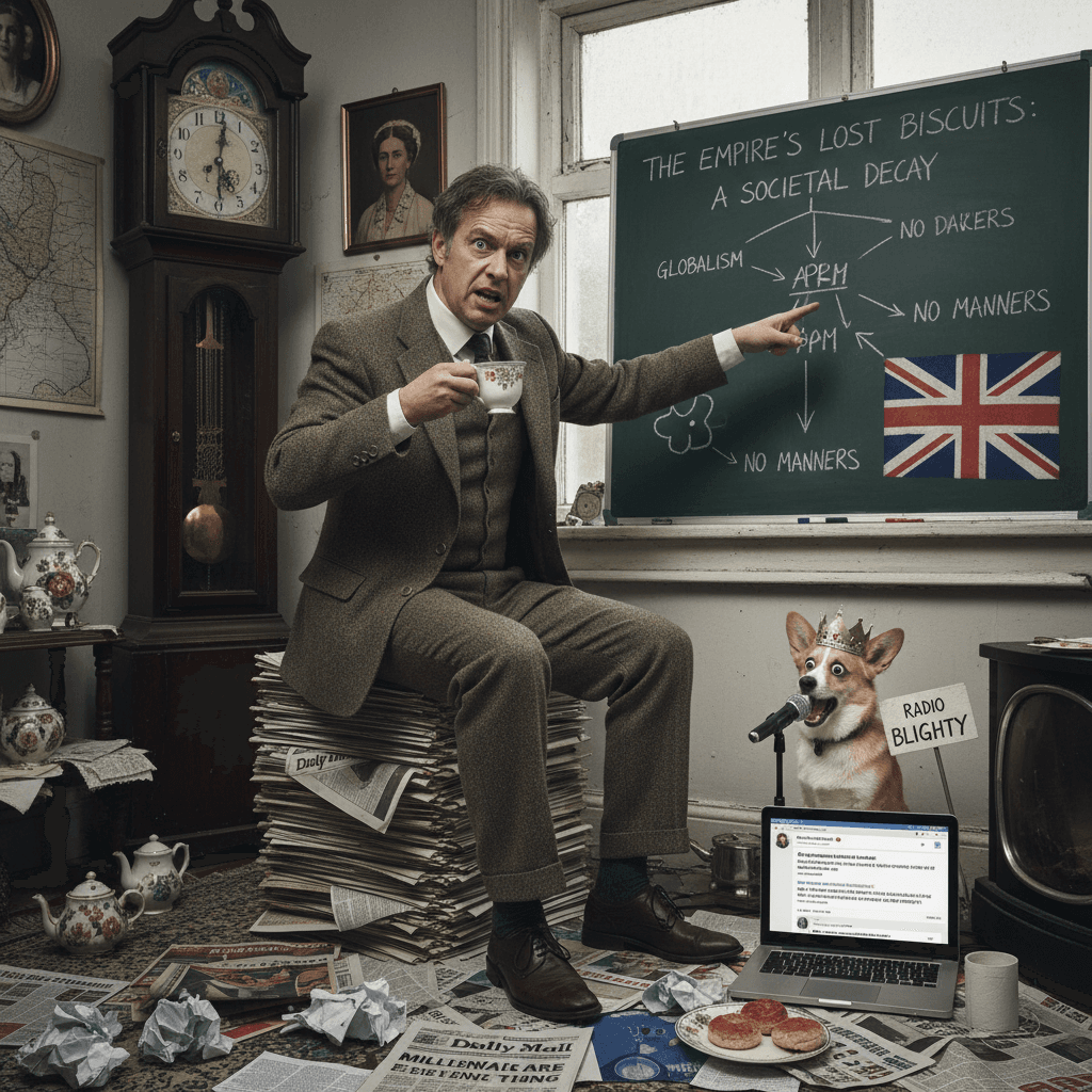 Unhinged manifesto disguised as cultural observation