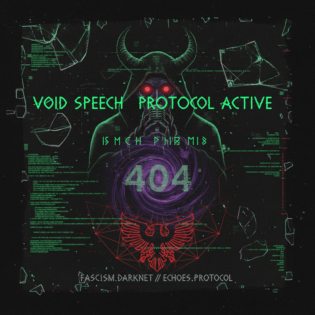 404 ethics not found, but fascism whispers loudly in the void