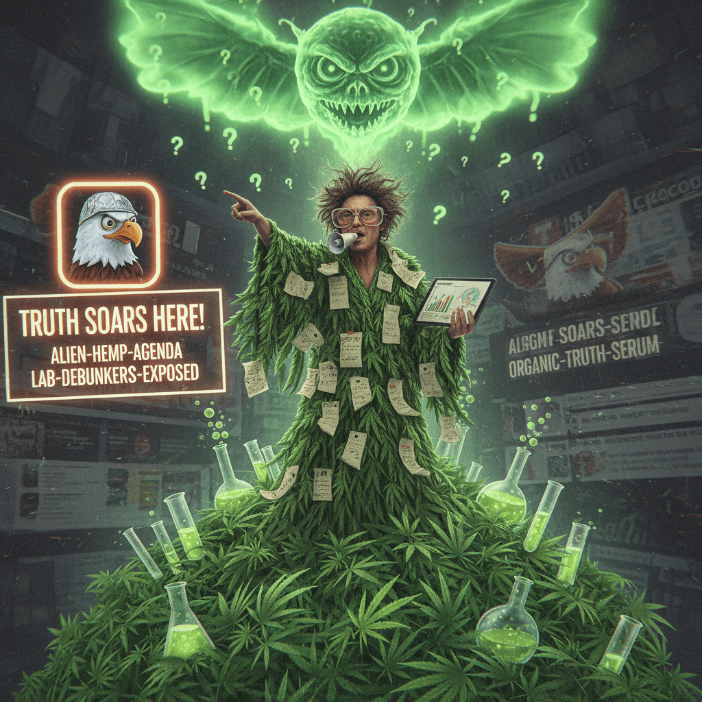 Hemp discourse meets lab-leak accusations on Truth Social