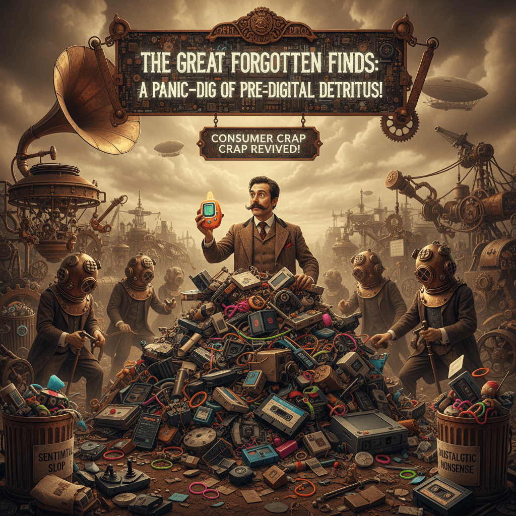 Archaeological dig unearths greatest hits of things we forgot to throw away