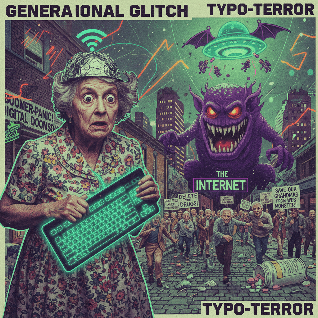 GRANMRMA AT RISK: when typos meet generational anxiety
