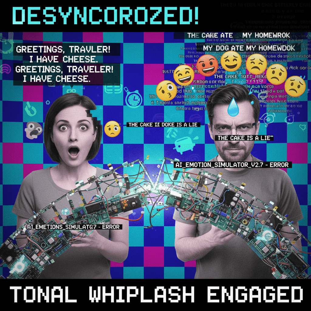 two humans, one conversation, zero coherence—decidedly so