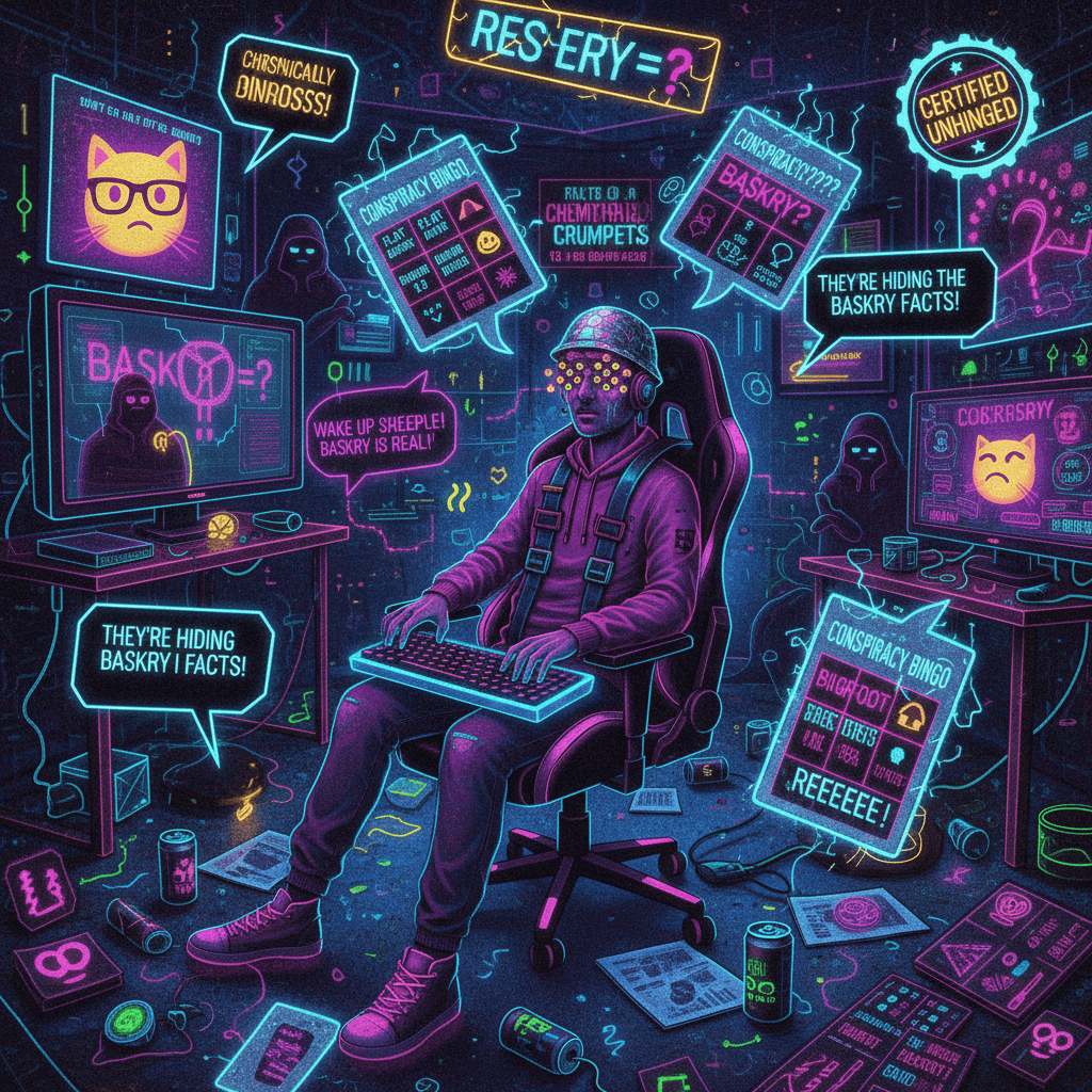 baskry truthers have entered the chat and they're SCREAMING