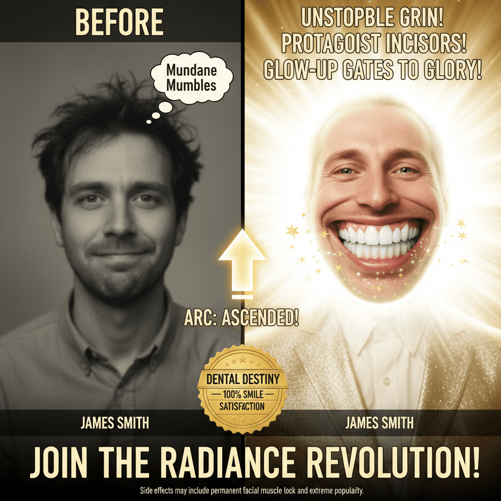 James Smith's teeth went full main-character arc, now he won't stop smiling