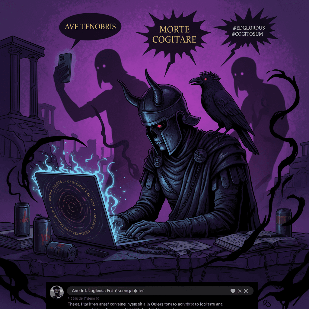 thinks latin cognomen makes existential dread sound sophisticated